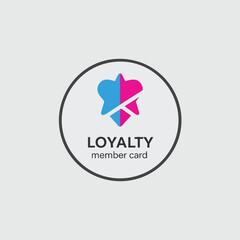 Loyalty Program Card Icon Design