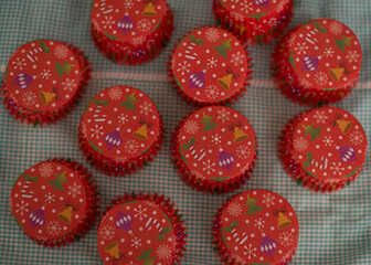 Moldes de Muffins navideño