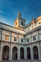 Obraz premium São Vicente de Fora Monastery (Saint Vincent Outside the Walls) in Lisbon, Portugal