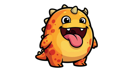 goofy orange monster spreads pure infectious joy everywhere it goes