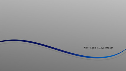 Abstract 3D luxury ribbon line elements on background.