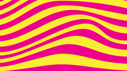 Abstract color stripe wave dynamic pattern on background.