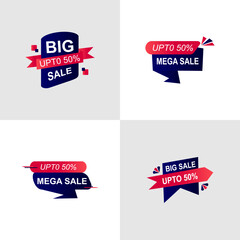 big sale promo vector design