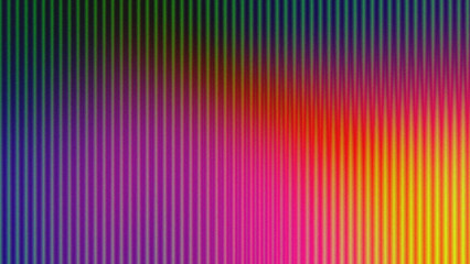 Bright Futuristic Neon Gradient Wallpaper Featuring Luminous Vertical Lines, Chromatic Striped Blends, Soft Smooth Transitions, and Colorful Digital Textures