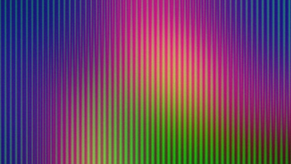 Luminous Abstract Neon Gradient Design Featuring Vibrant Vertical Stripes, Glowing Chromatic Tones, Smooth Color Transitions, and Digital Stripe Patterns