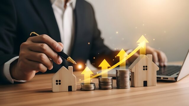 Investing in real estate growth and financial success concept - Powered by Adobe