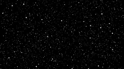 Night sky filled with stars