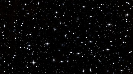 Night sky filled with sparkling stars