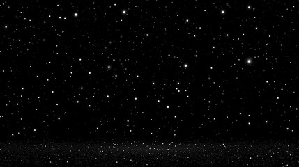 Night Sky with Glittering Stars