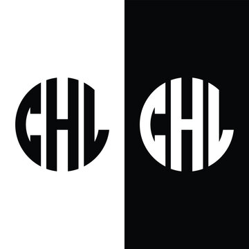 Letter CHL Monogram Logo Design Vector Stock Vector.