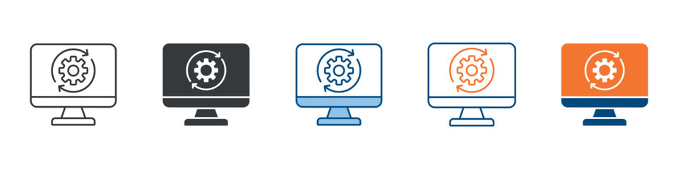 Update Icon Set Multiple Style Collection 