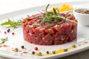 halal beef tartare 