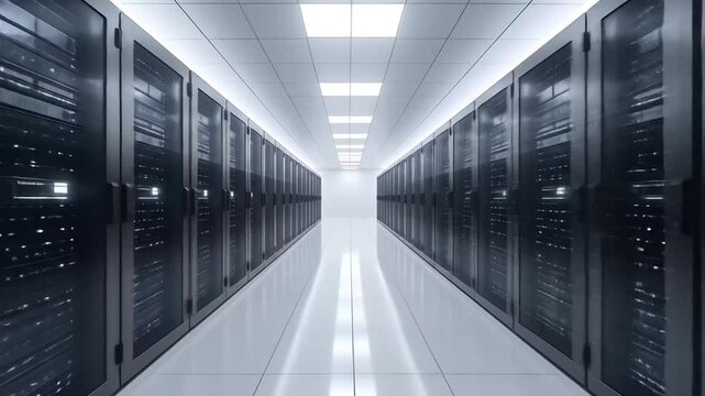 Data Center Servers: Modern Technology and Infrastructure.