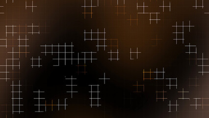 Dark Brown Abstract Grid Line Digital Background
