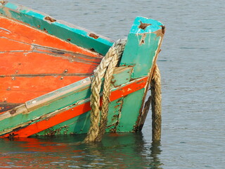 old fishing boat