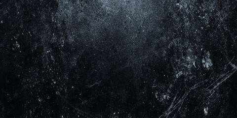 Dark grunge black texture with scratches, dust and splatters for both print and digital use.
