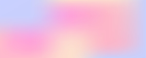 Vector abstract colorful sweet pastel gradient background for website banner, poster, social media template, advertising media, print, product package, presentation, fashion template, invitation.