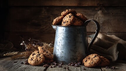 Grilled steak and roasted chicken complement still life with milk, bread, and wine for a tasty meal