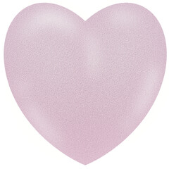 A large red&ndash;pink gradient heart with a soft grain texture on a black background. The heart shape appears smooth and modern, symbolizing love, affection, warmth