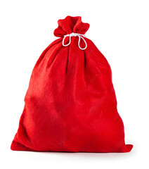 Red Santa Claus Gift Bag