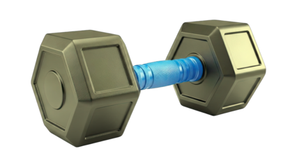 Dumbbell Isolated on White Background