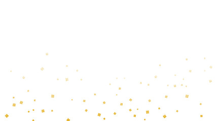 背景透過の金色の箔散らし