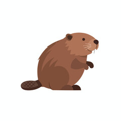 Cartoon Beaver Illustration