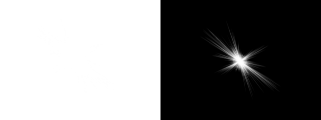 White Sun PNG with Sunbeams, Radiant Light, Lens Glow, and Vibrant Summer Sky