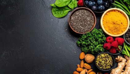 Healthy Food Border.