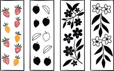 vector illustration of a floral background