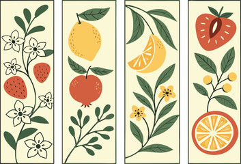 seamless background with flowers