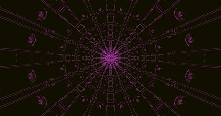 Tunnel video vj loop screensaver live wallpaper motion background seamless looping experience with vibrant design