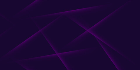 Obraz premium Futuristic Deep Violet Background with Glowing Diagonal Lines. Minimalist Technology Speed Concept. Futuristic Technology Concept