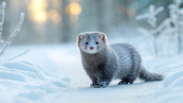  frosted mink scamper