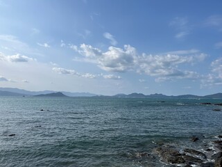 志賀島の海