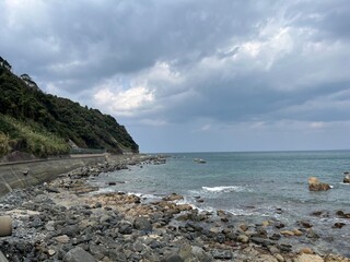 志賀島の海岸