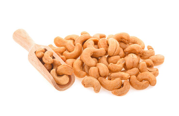 cashew nut isolated on white background