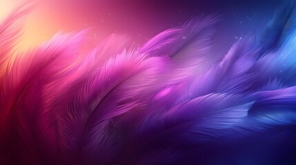 Futuristic and Glowing Fur Texture with Animated Shimmer