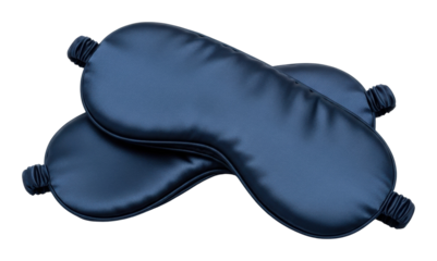 Relaxing sleep masks for better rest home product isolated on transparent background