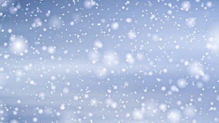 Fototapeta premium winter nature snowfall background with copy space. background 