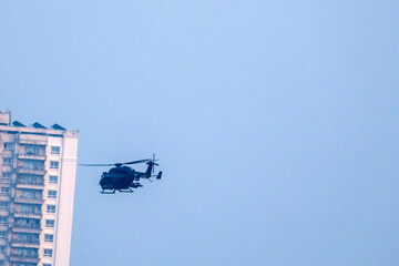 Helicopter is flying like 6/11 militant attack