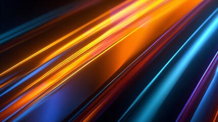 Abstract purple and pink light waves background