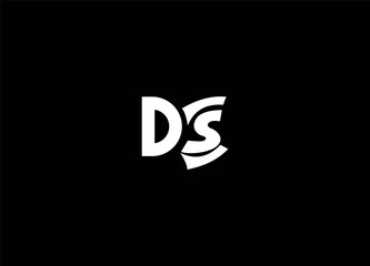 DS initial logo design and creative logo