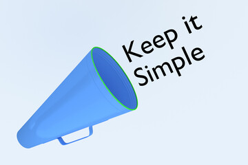 Keep it Simple concept