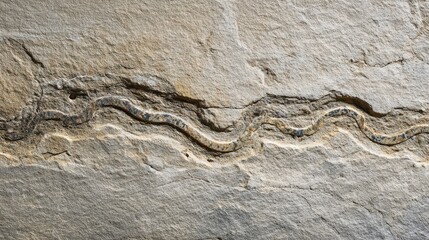 Abstract Rock Formation: A close-up view unveils the intricate textures of a weathered rock formation, with undulating lines weaving across its surface, creating a visual symphony of natural artistry.