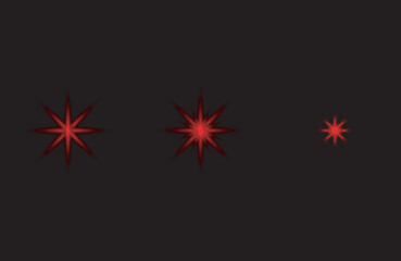  Glow Star light sparkle glow. Vector glow effect. Abstract lens glare 10