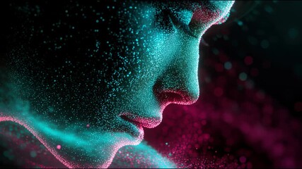 Beauty of light and shadow reveals the essence of the human spirit