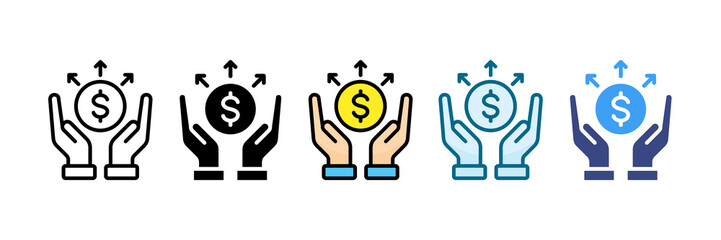 Market Opportunity Icon Set Multiple Style Collection