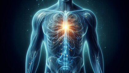 anatomy of the heart with the body