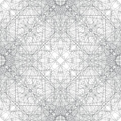 creative seamless pattern, ornament, fashion print, modern abstract lineart background, vector texture